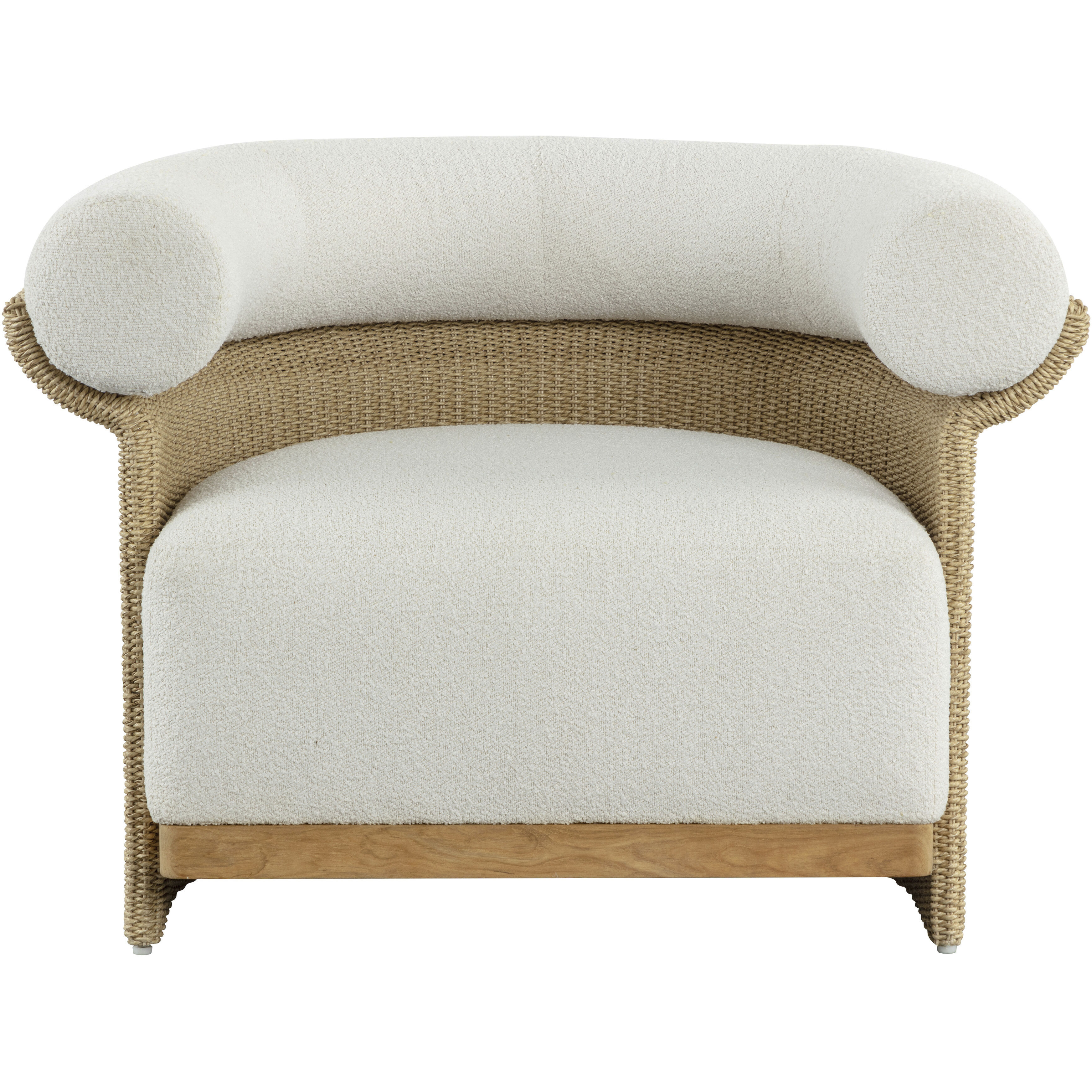 Asos Louis Cream Outdoor Lounge Chair